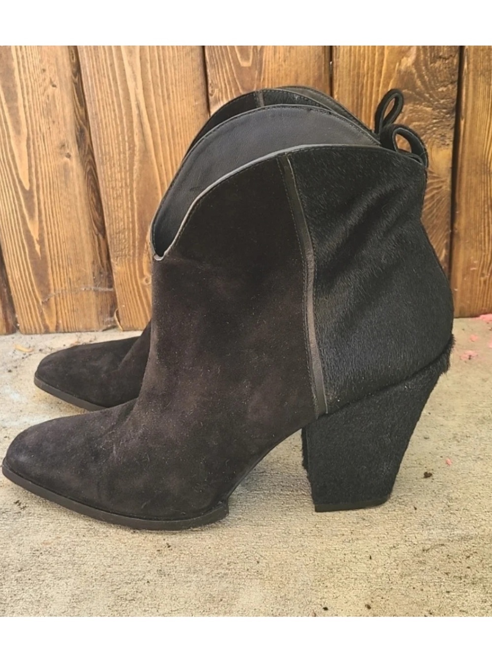 Sigerson Morrison Pony Hair Boots